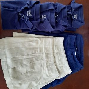 Girls school uniform lot